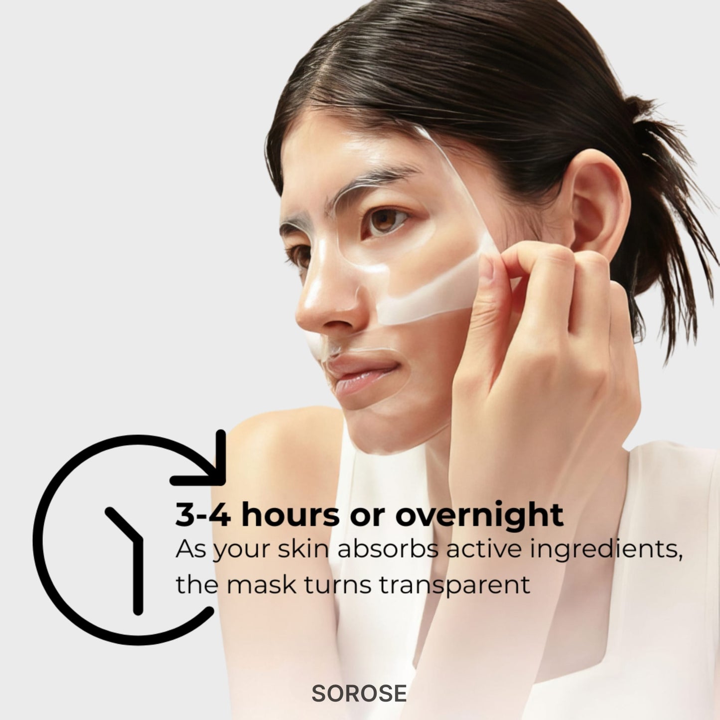 Sorose Korean Glass Skin Collagen Overnight Face Mask
