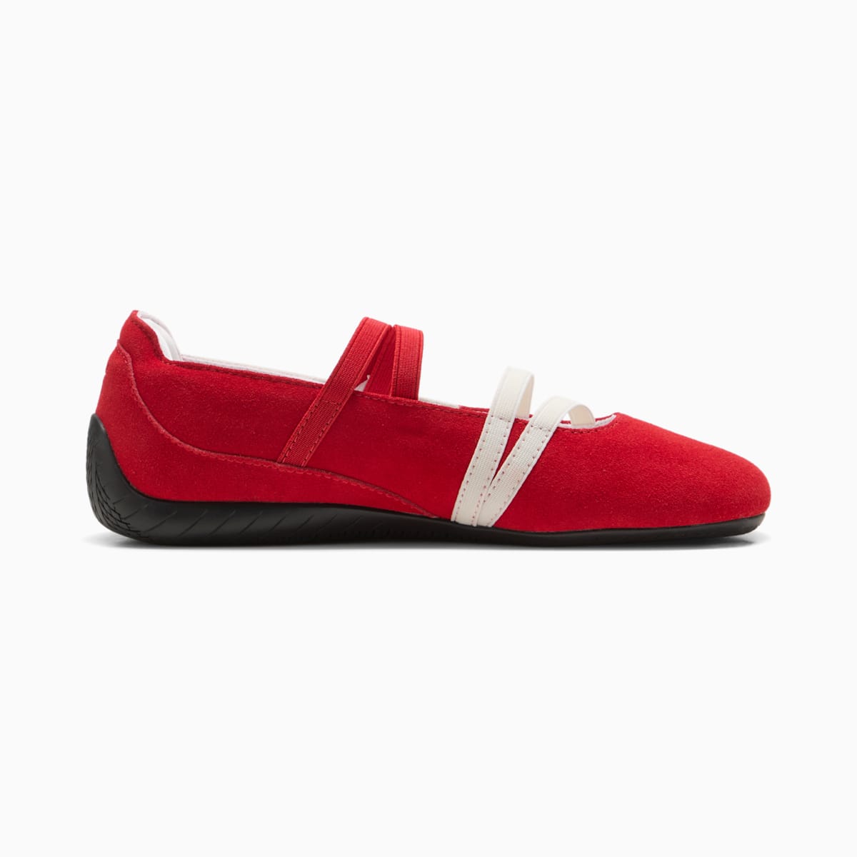 SPEEDCAT SUEDE BALLET (ALL TIME RED)