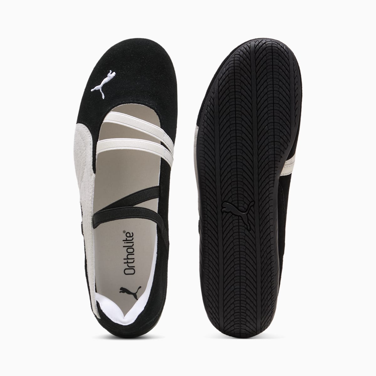 SPEEDCAT SUEDE BALLET (BLACK)