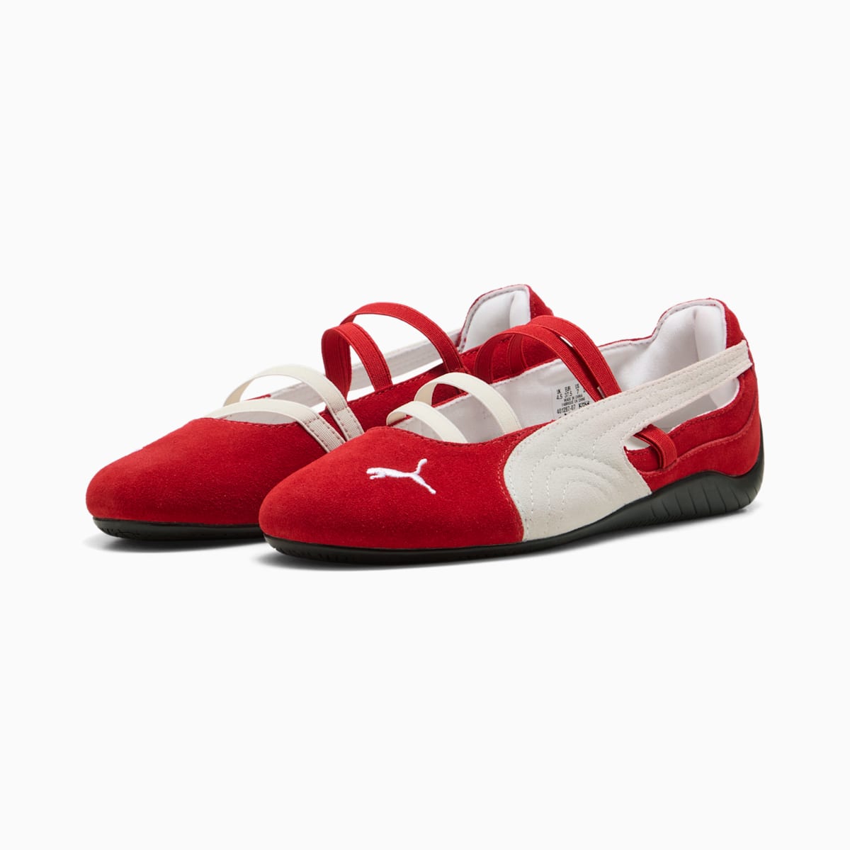 SPEEDCAT SUEDE BALLET (ALL TIME RED)