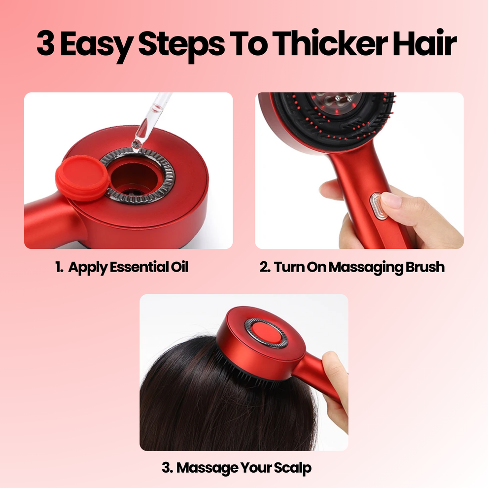 Sorose 3 in 1 Red Light Therapy Scalp Massager