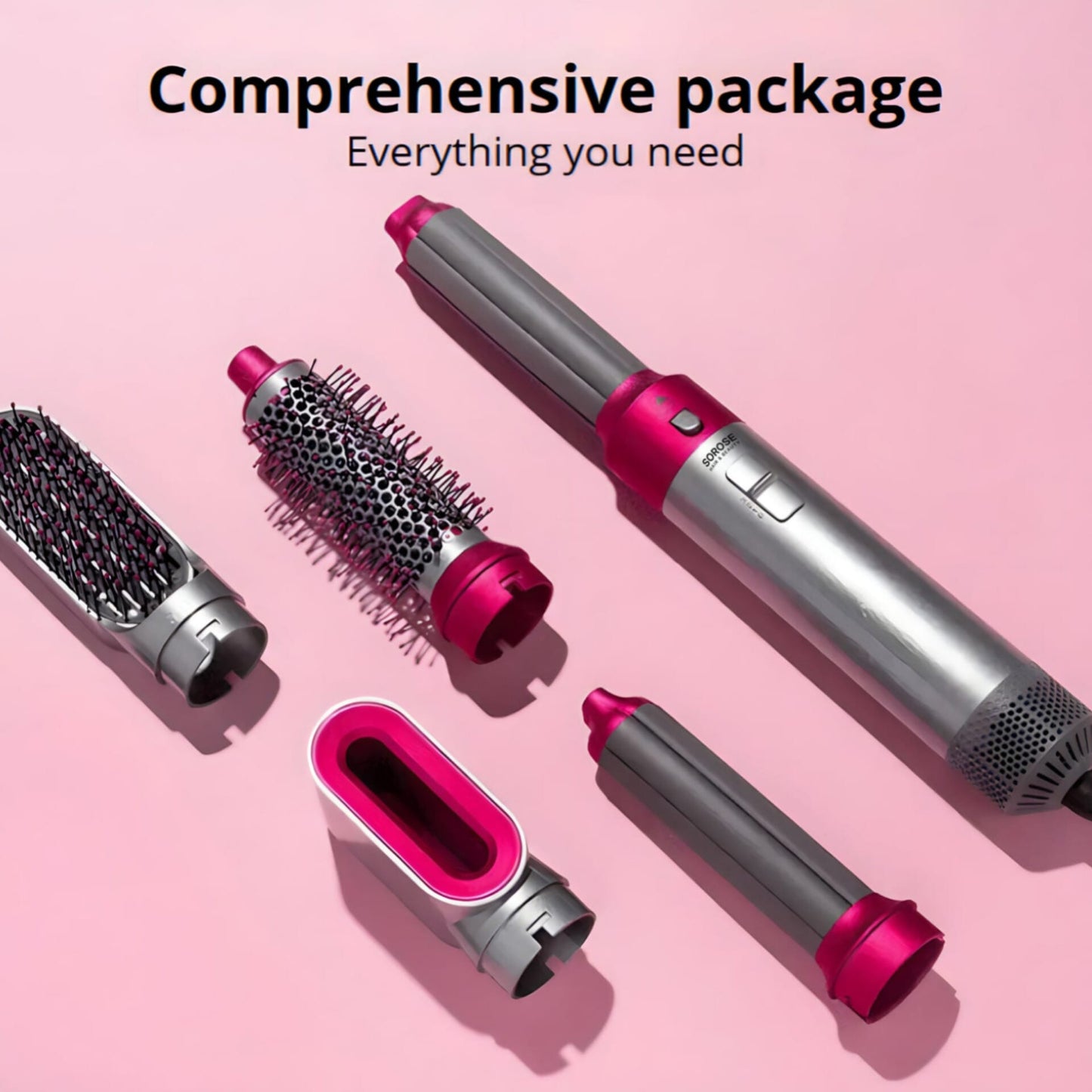 Sorose 5 in 1 Hairstyler Pro (Free Leather Case)