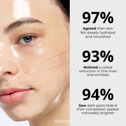 Sorose Korean Glass Skin Collagen Overnight Face Mask