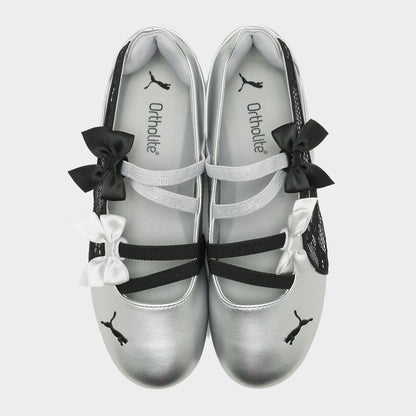 SPEEDCAT BALLET LACE (SILVER/BLACK)