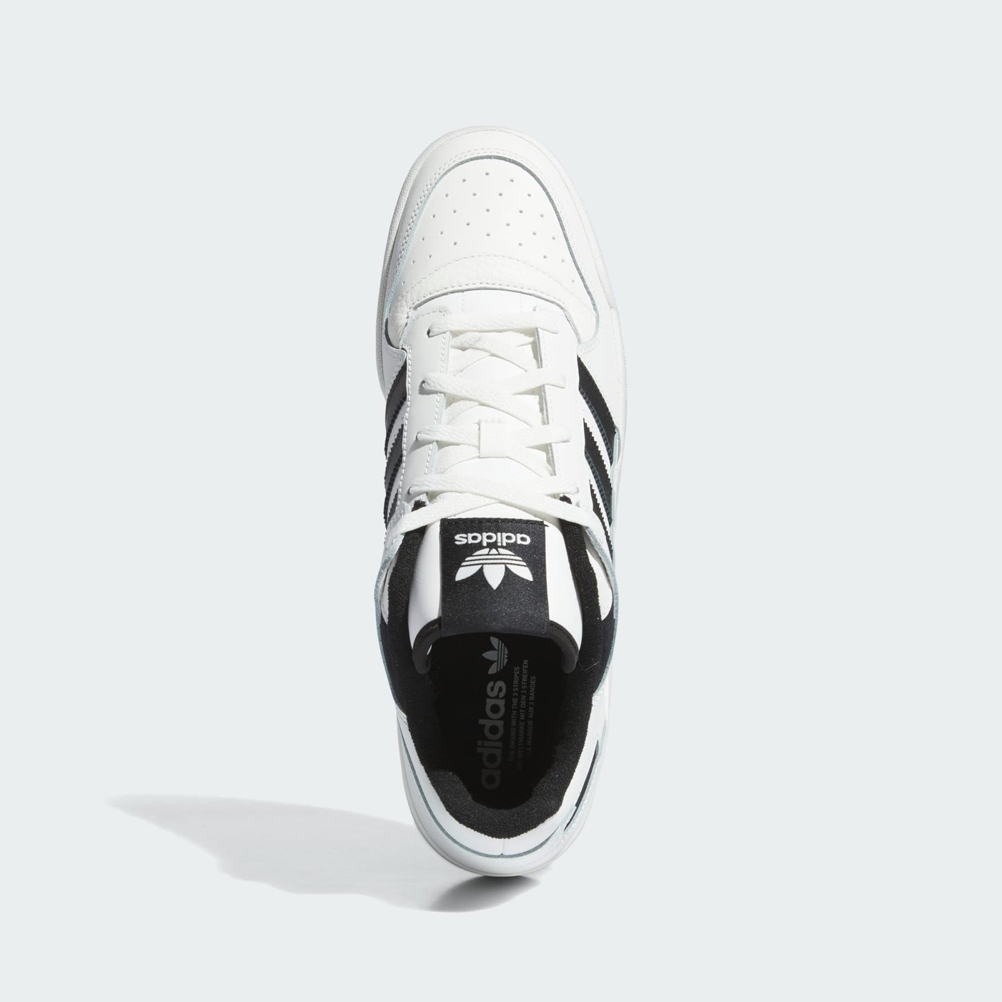 FORUM LOW CL(CORE WHITE/CORE BLACK/CORE WHITE)