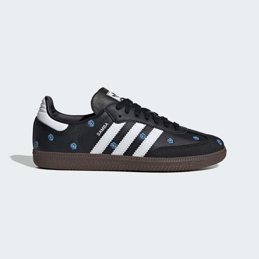 ADIDAS SAMBA OG FLORAL (CORE BLACK)