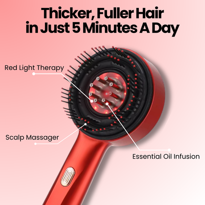 Sorose 3 in 1 Red Light Therapy Scalp Massager