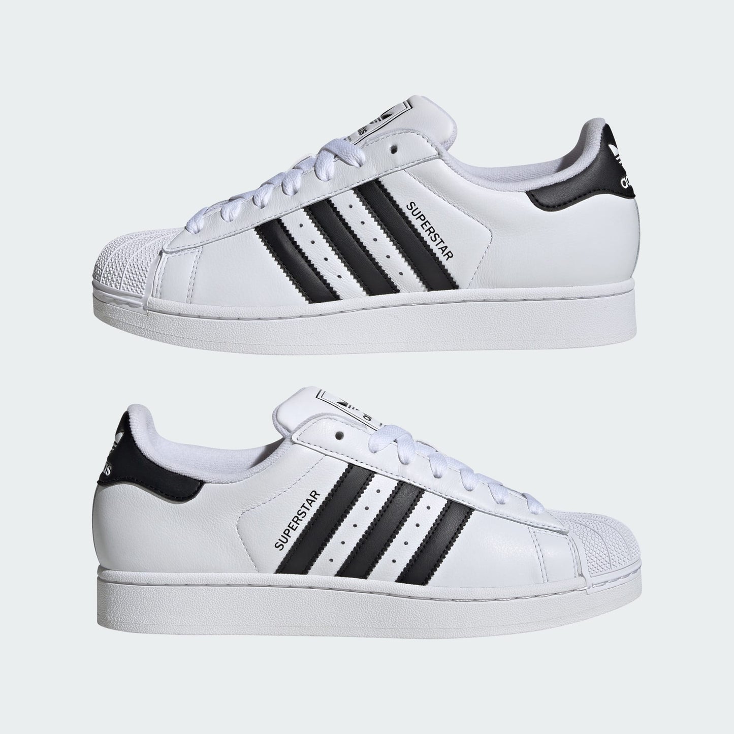 SUPERSTAR II SHOES (CLOUD WHITE/CORE BLACK/CLOUD WHITE)