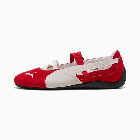 SPEEDCAT SUEDE BALLET (ALL TIME RED)