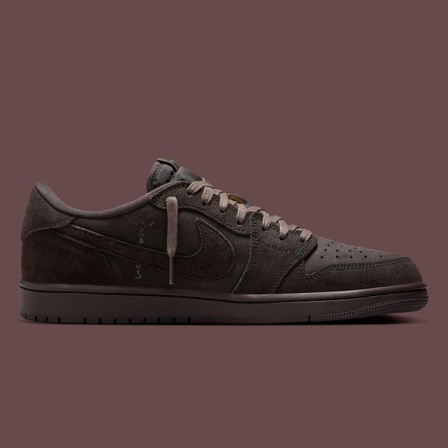 AIR JORDAN 1 TRAVIS SCOTT LOW (DARK MOCHA)