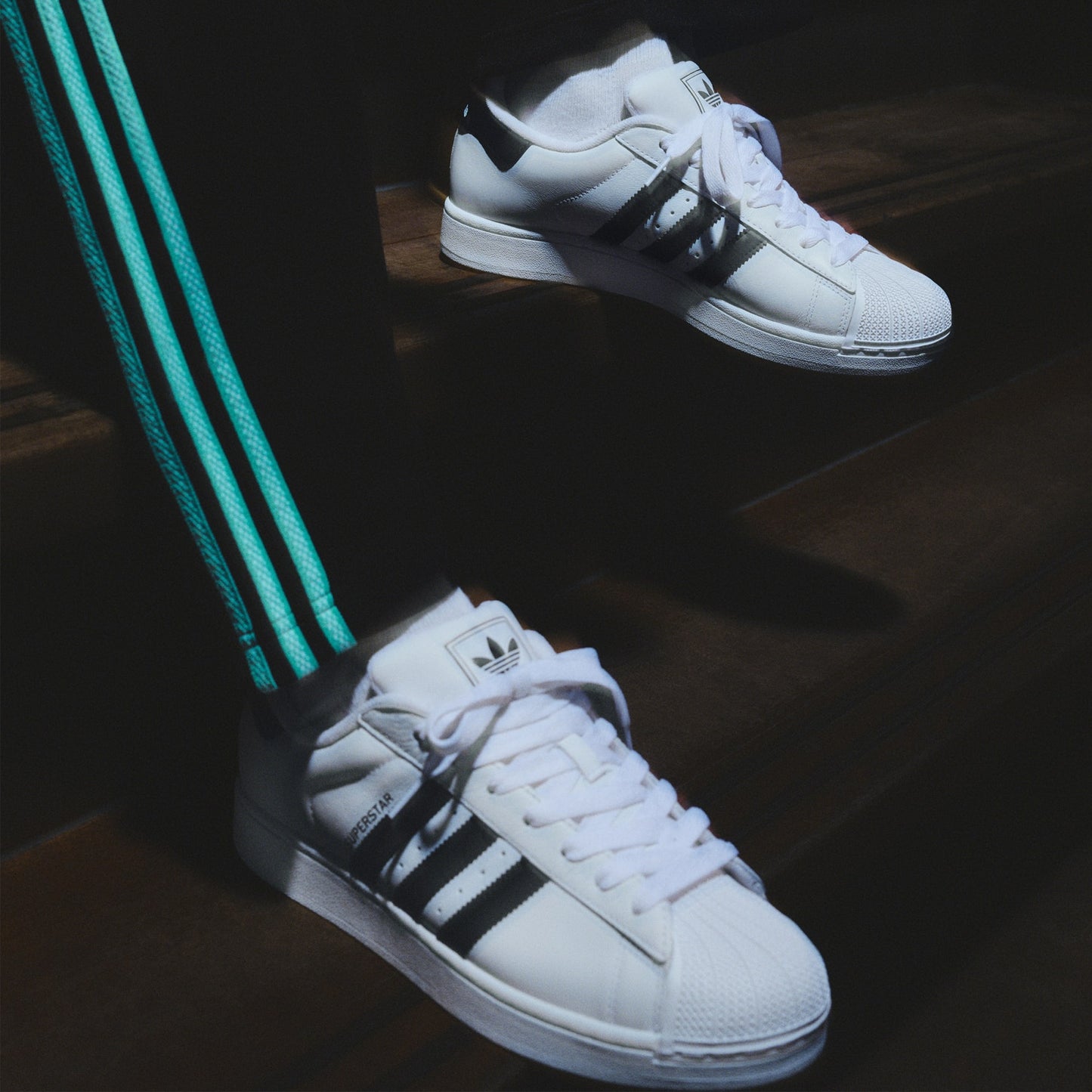 SUPERSTAR II SHOES (CLOUD WHITE/CORE BLACK/CLOUD WHITE)
