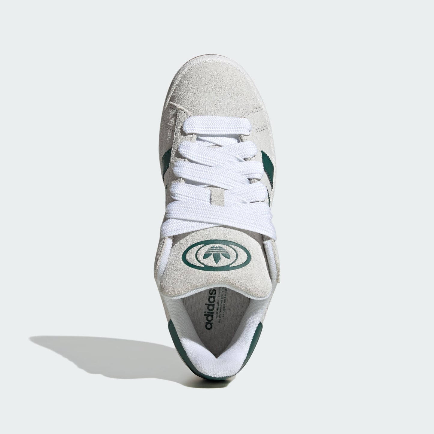 CAMPUS 00S (CRYSTAL WHITE/CORE WHITE/COLLEGIATE GREEN)