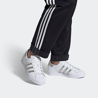 SUPERSTAR II SHOES (SILVER GLITTER)